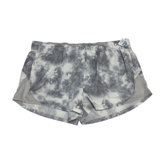 Nylon Running Shorts Two Pack Size XXL 20 White Camo Lightweight Athletic Gym - Picture 2 of 10